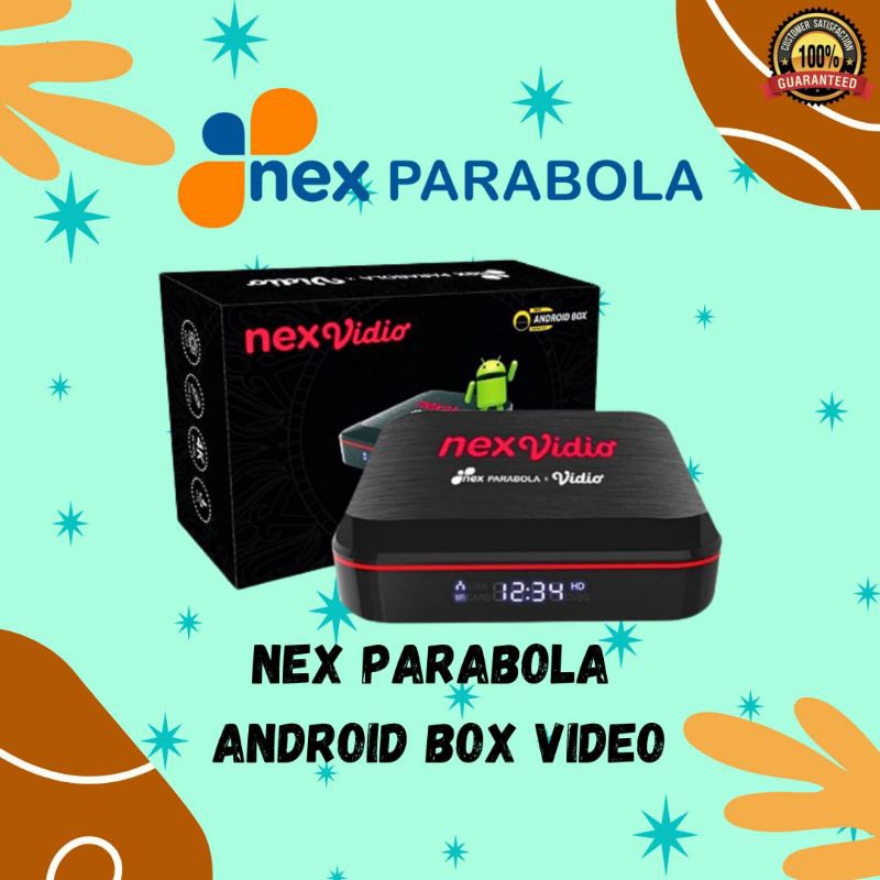 NEX RECEIVER PARABOLA NEX VIDIO ANDROID TV BOX