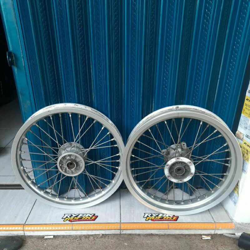 roda wellset ori klx dtracker tanpa ban