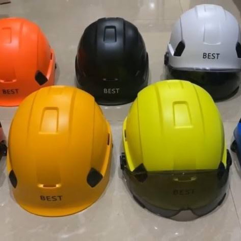 HELM SAFETY CLIMBING BEST PUTIH Original/ SAFETY HELMET Proyek / HELM SAFETY PROYEK / HELM CLIMBING