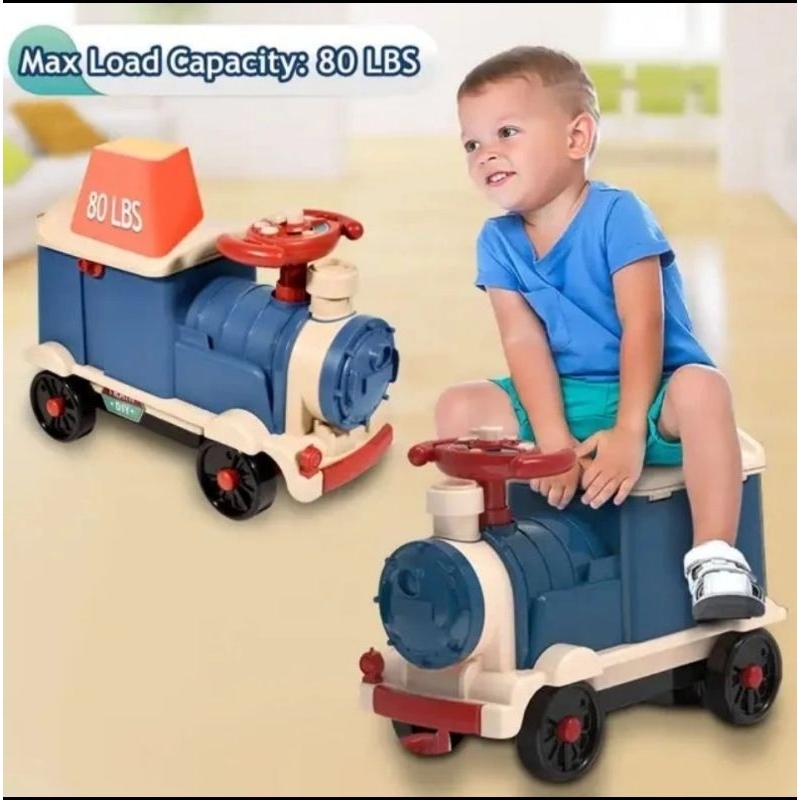 Littlera : Mainan Kereta Api Bisa Dinaiki Tema Dokter Dokteran Ride On Train | Mobil Mobilan Anak Bi