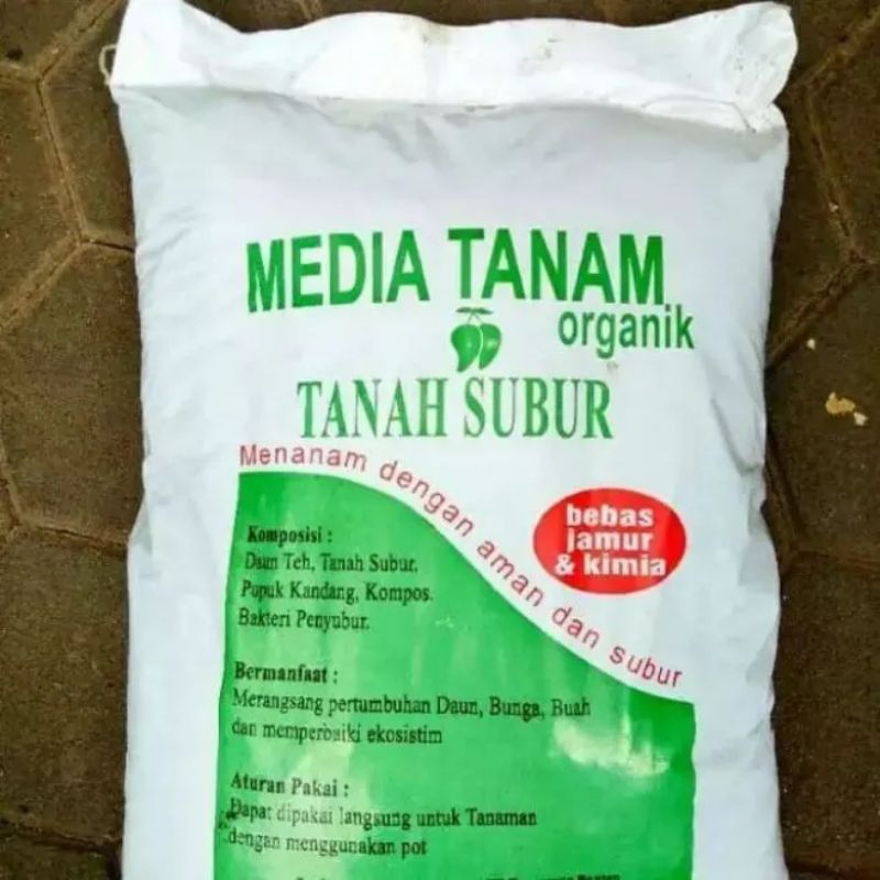 Media Tanam Organik tanah subur 1 KARUNG // Media tanam siap pakai 1 Karung