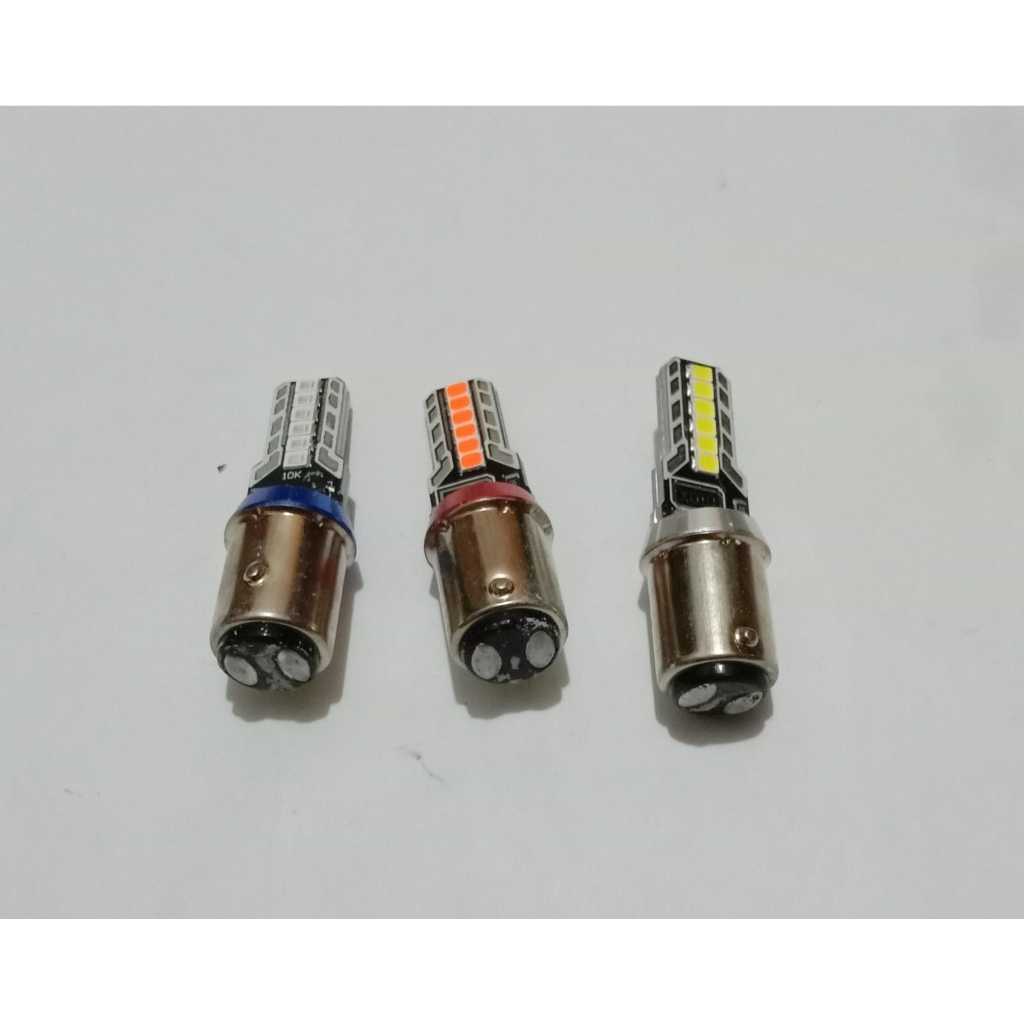 Lampu stop rem led COB 12 led dc 12 volt super terang lampu rem 12 mata new dc 12 volt universal mot