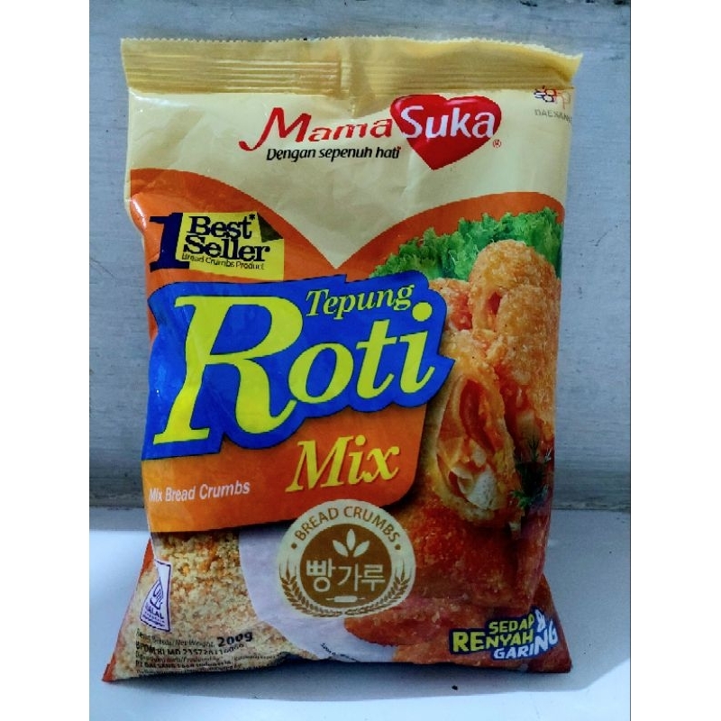 

MamaSuka Tepung Roti Mix 200gr