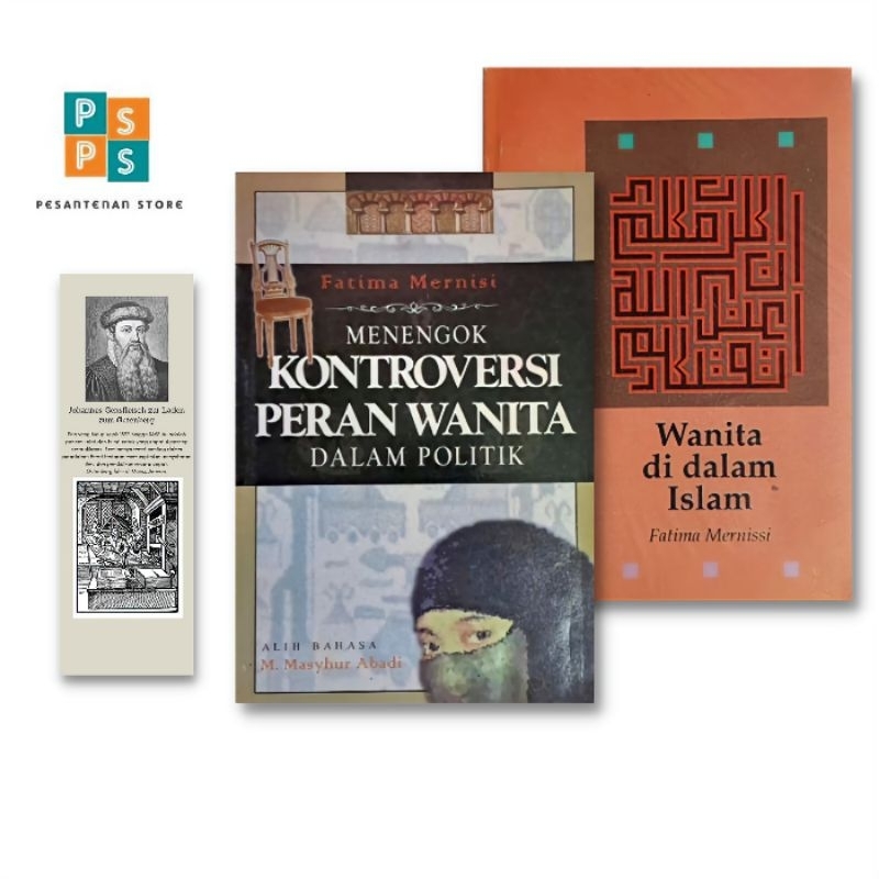 Buku Wanita Dalam Islam - Buku Menengok Kontroversi Peran Wanita Dalam Politik Fatima Mernissi  PUST