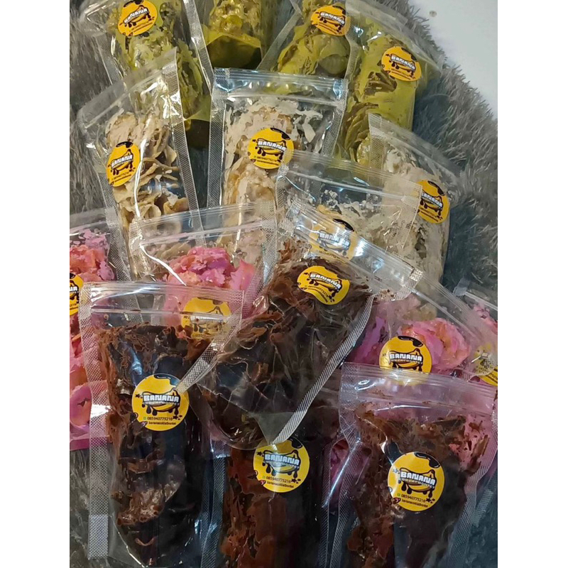 

Keripik Pisang Lumer Coklat krispi 120gr