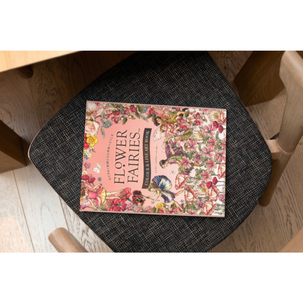 BUKU MEWARNAI DEWASA ANAK-ANAK FLOWER FAIRIES