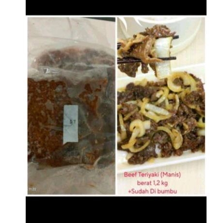 

Beef teriyaki asli hokben 1kg
