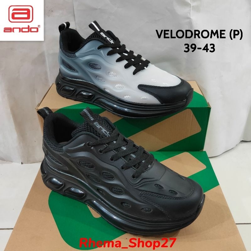 ANDO VELODROME (P) #TERBARU Sepatu Pria Sneakers Sport Ando 39-43