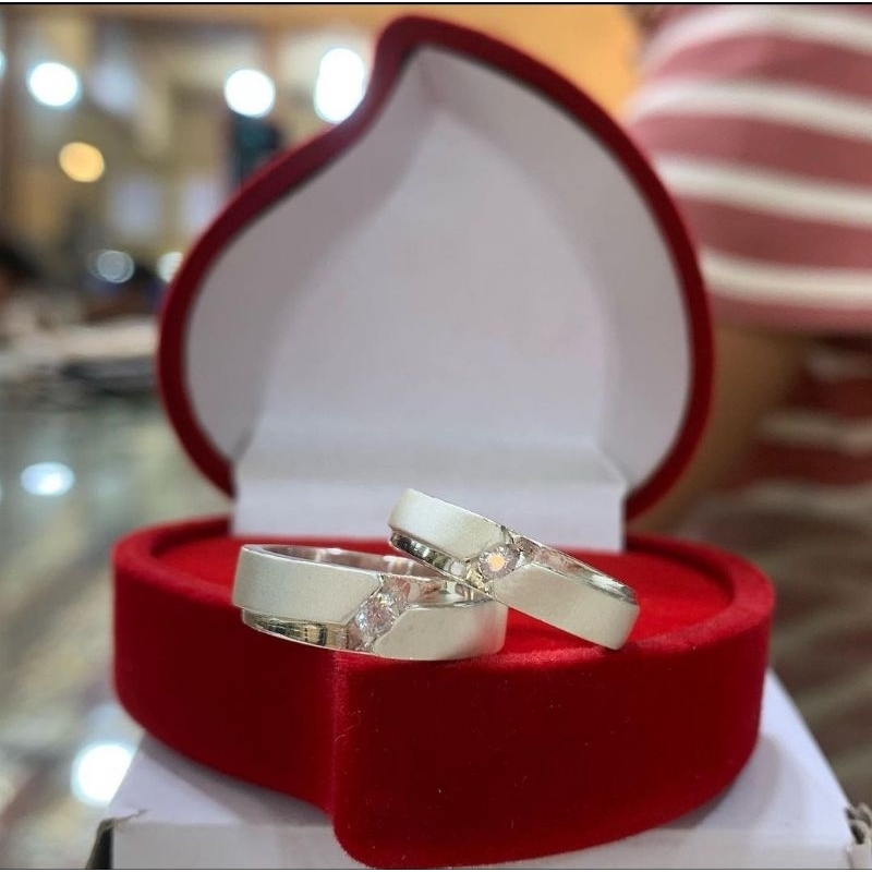 Ring perak handmade couple