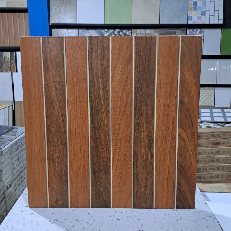 Keramik Lantai Kayu Parkit / Keramik Teras / Keramik Dapur / Keramik Garasi / Keramik Kayu Mulia Acc