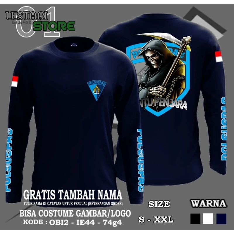 KAOS POLSUSPAS HANTU PENJARA TERBARU - T SHIRT POLSUSPAS HANTU PENJARA