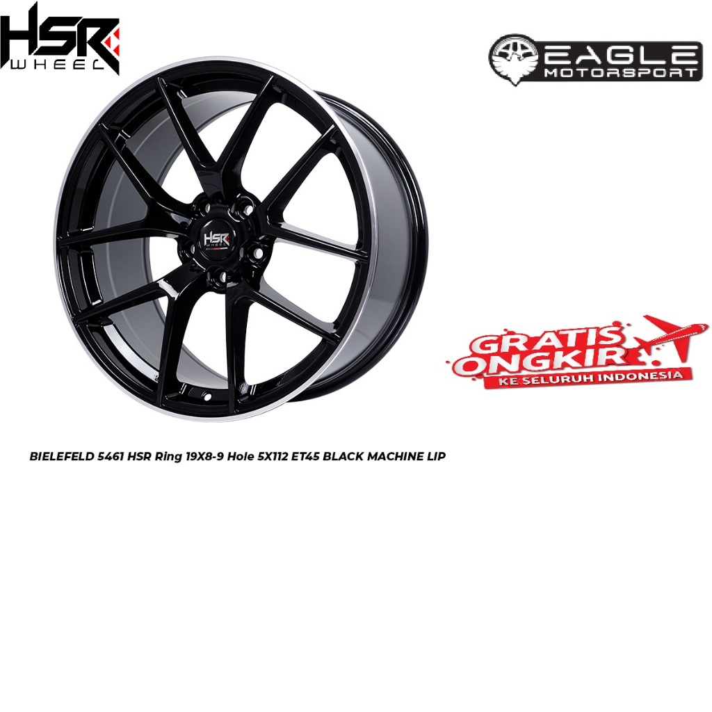 VELG MOBIL RACING CONCAVE HSR WHEEL BIELEFELD R19 RING 19 FOR MERRCY