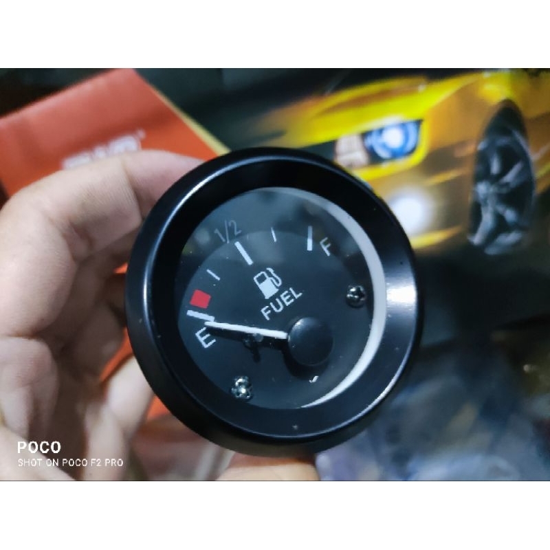 Indikator Amper Bensin Universal Motor Mobil Bisa 12v