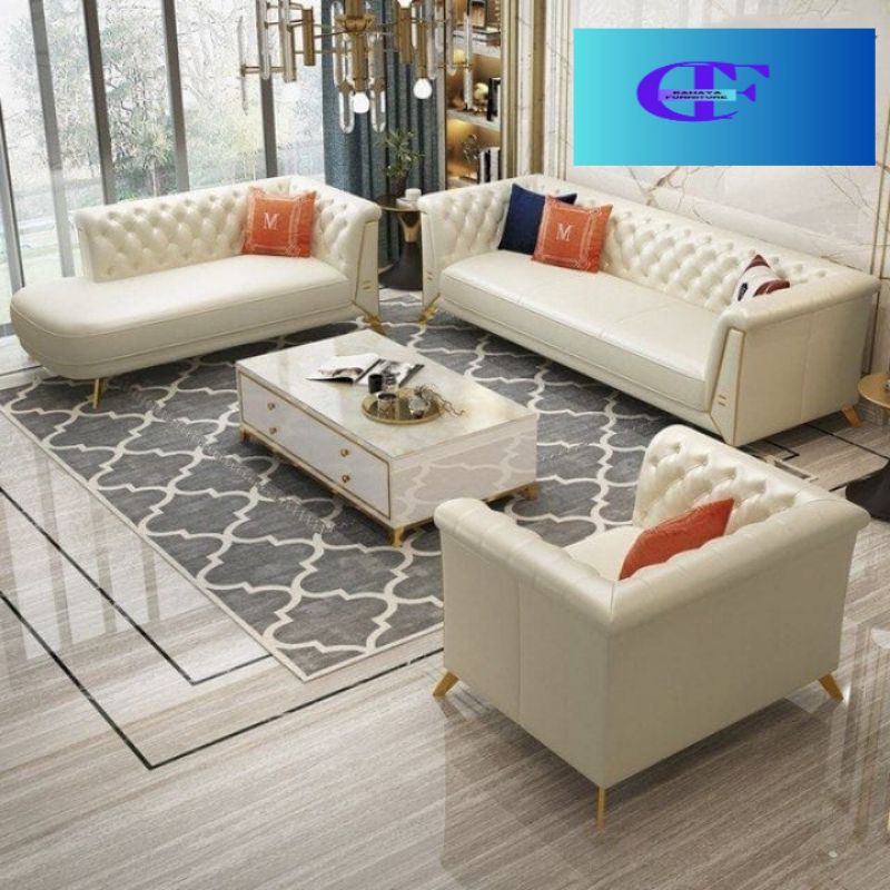 Sofa Chesterfield 123 Sofa Modern & Luxury KuwalitasPremium