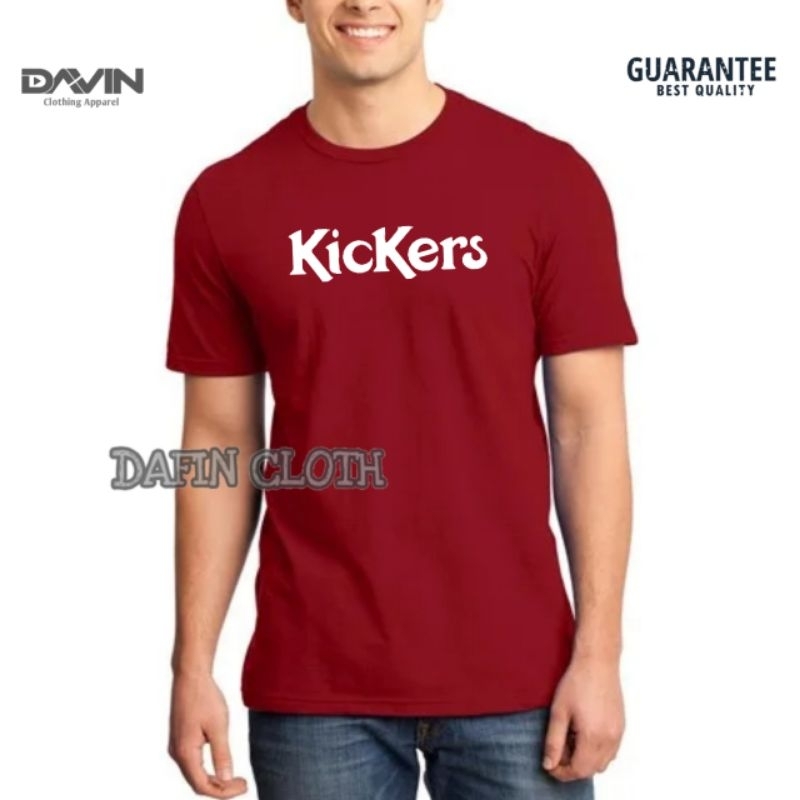 Kaos Pria Baju Tshirt Kickers Emblema