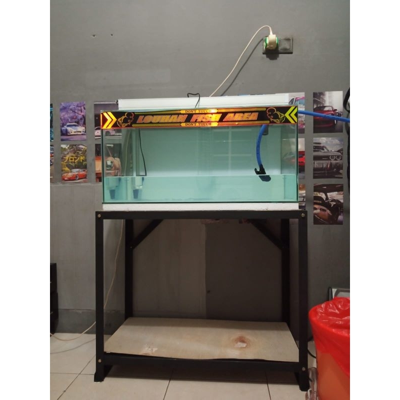 Rak aquarium 2 susun 40x80