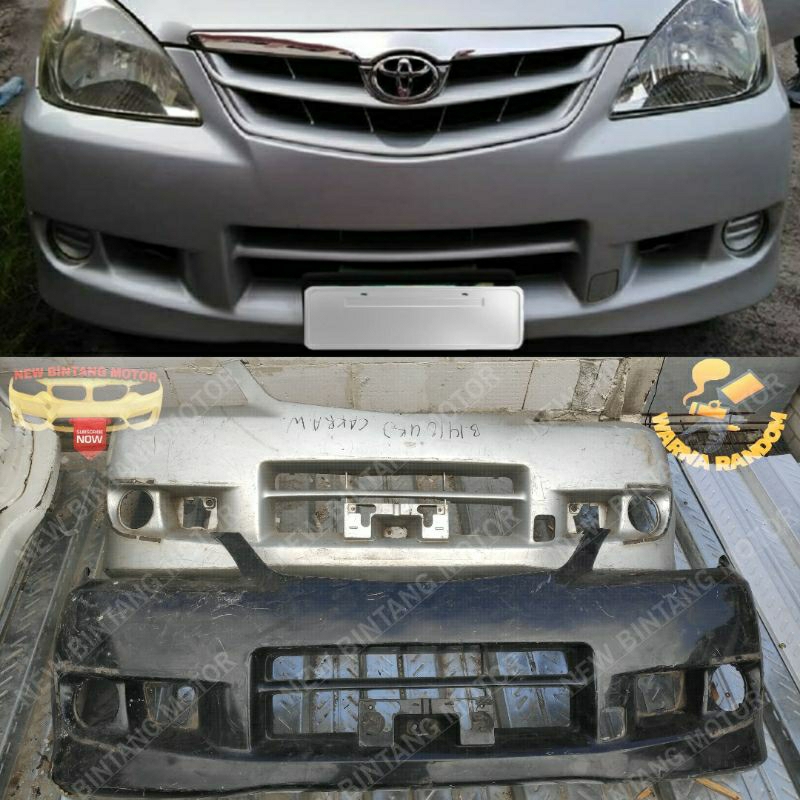 Bumper depan toyota avanza daihatsu xenia 2008 2010 original