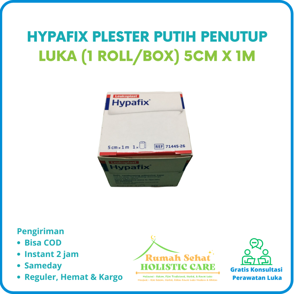 Hypafix Plester putih penutup luka (1 roll/box)
