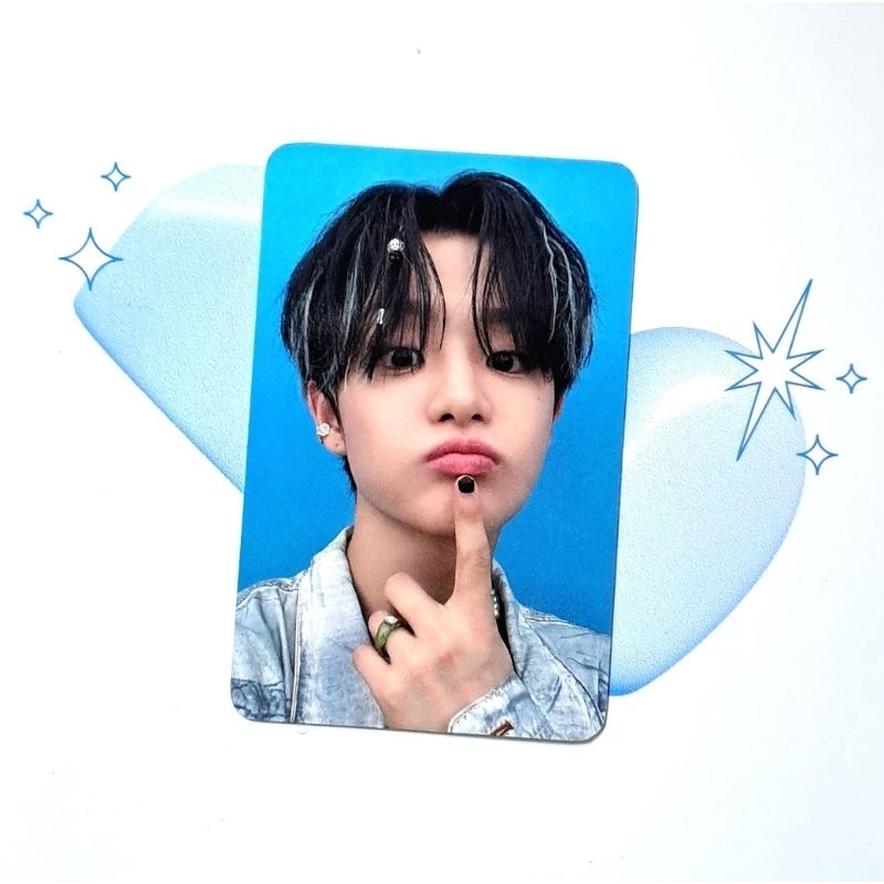 Photocard PC TREASURE Jihoon LD Lucky draw Insadong Hello