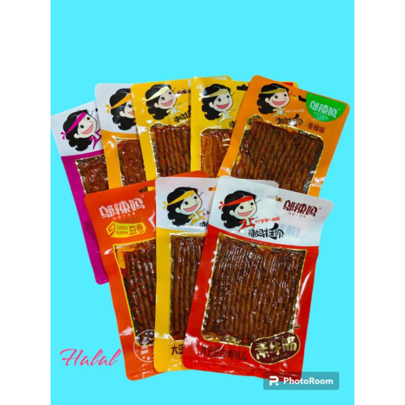 

Halal Latiao Snack Original Wulama Latiao Tendon