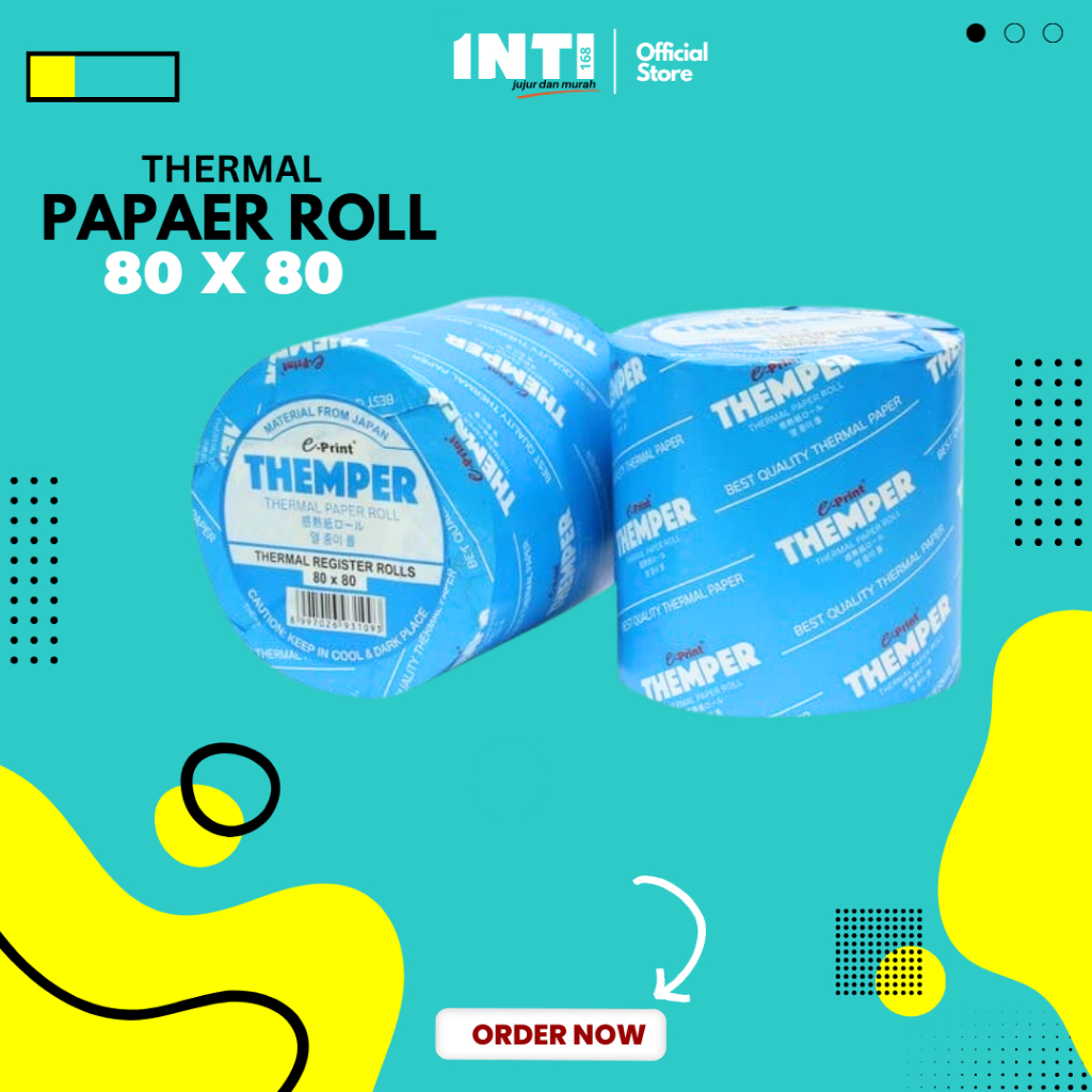

Kertas Kasir 80x80 Kertas Thermal Paper E-Print 80 X 80 Mm