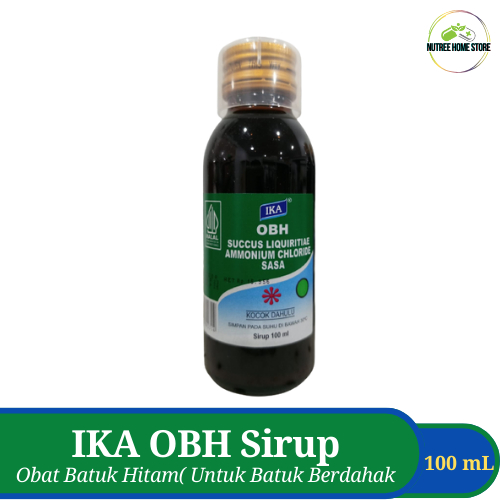 OBH IKA Obat Batuk Hitam 100 ml | Obat Batuk Berdahak