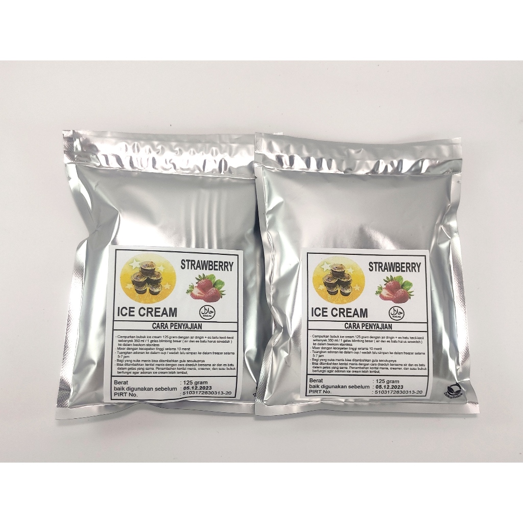 

BUBUK 2 RASA ICE CREAM STRAWBERRY 250 GRAM