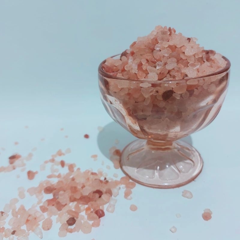 

RB (ASLI)Garam Kasar Himalaya Ibnu sina 500gr Himalayan Pink Salt Coarse Original Himsalt Super Food