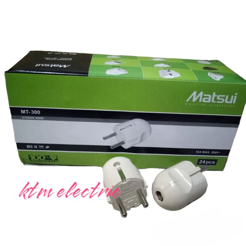colokan arde/steker arde matsui MT-301