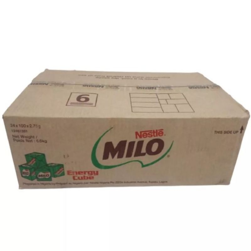 

Milo Cube isi 100 per Dus (khusus Gojek dan Grab)