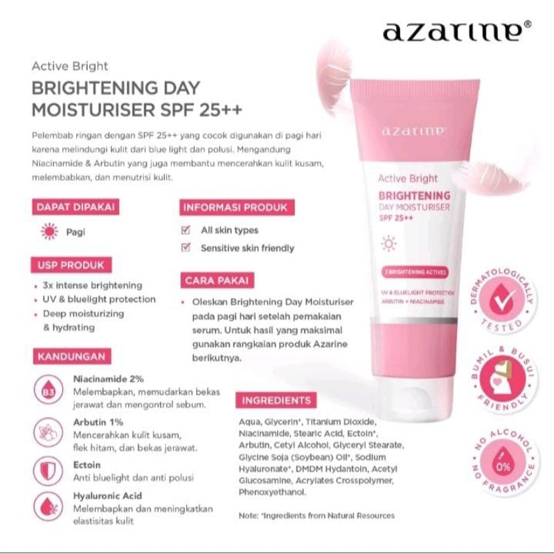 Azarine Brightening Day Moisturizer