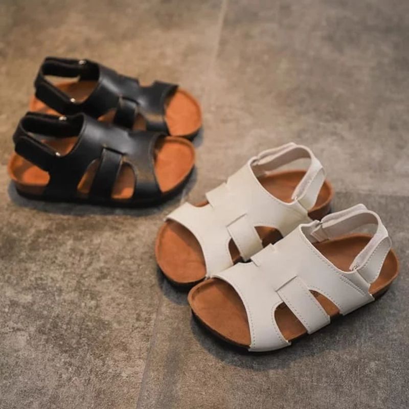 Lookids Sandal baby kokop tali belakang sendal anak birken sol puyuh untuk usia 1-5 tahun