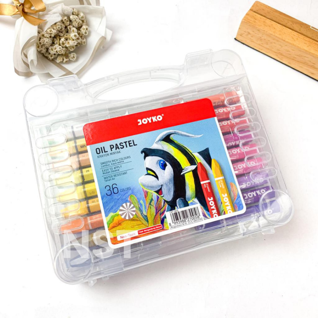 

Crayon Krayon Minyak Oil Pastel Joyko 36 Warna OP-36S