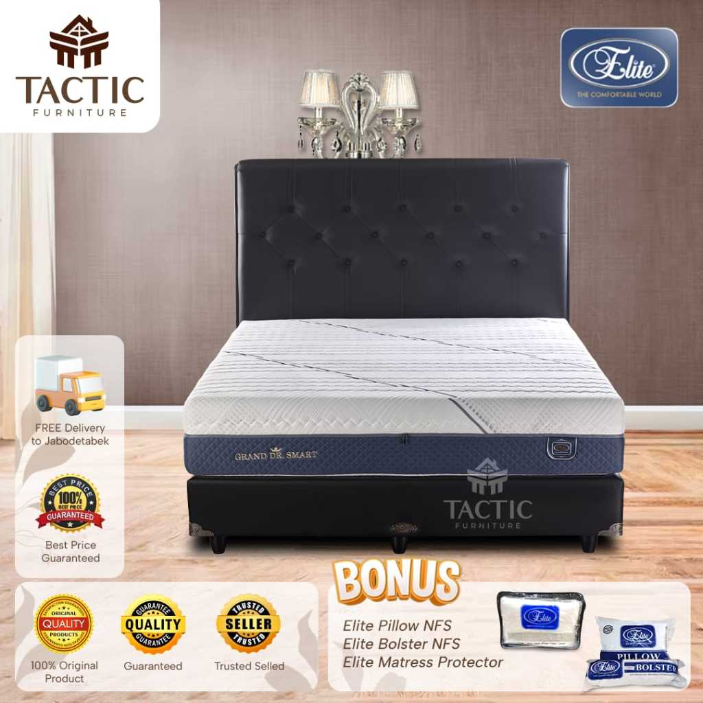 ELITE SPRING BED GRAND DR SMART | FULL SET | 100% ORIGINAL