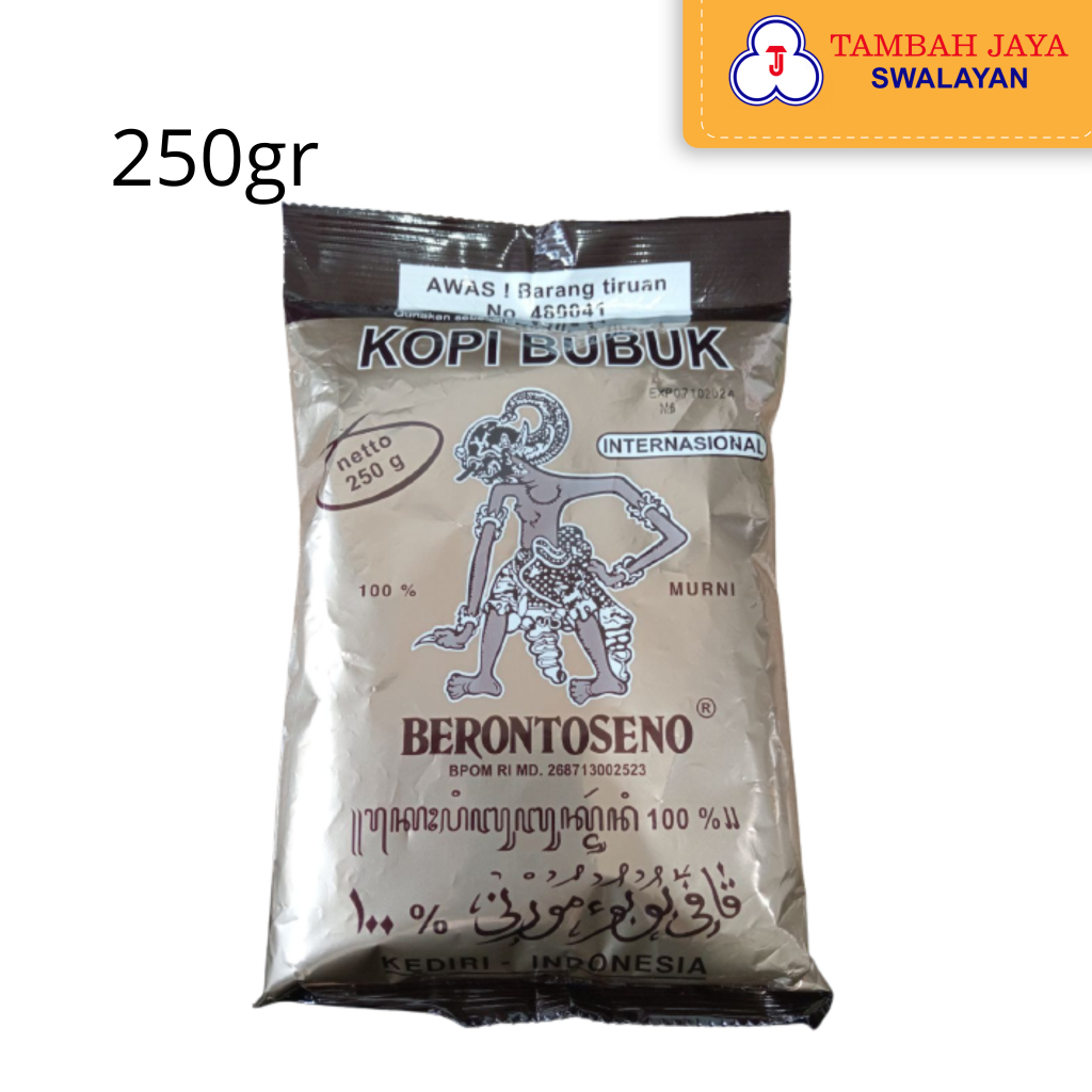 

Kopi Bubuk Brontoseno 250gr