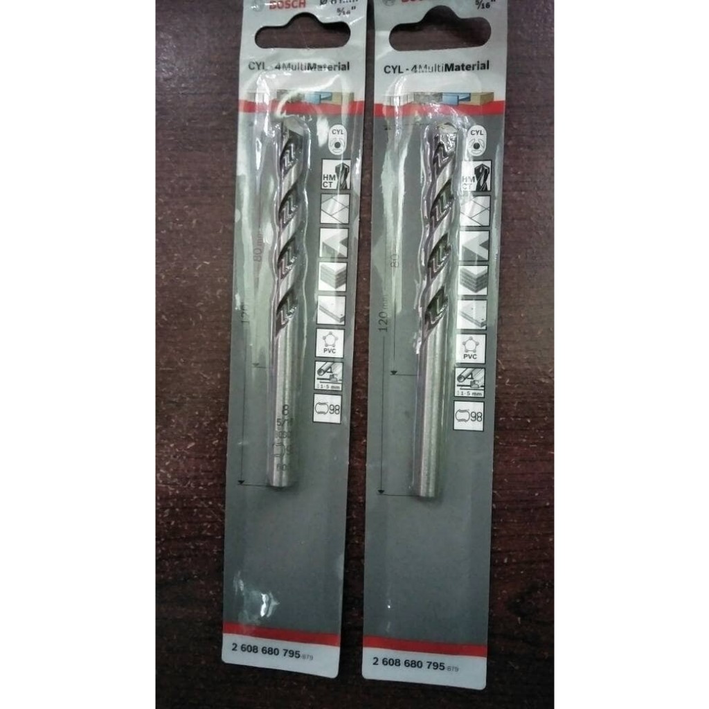 Mata bor tembok beton 8mm BOSCH CYL-4