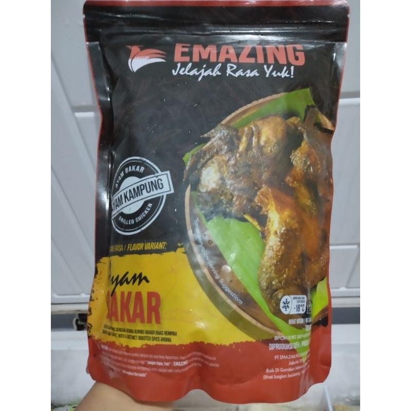 

Emazing Ayam Kampung Ayam Bakar uk 700gr