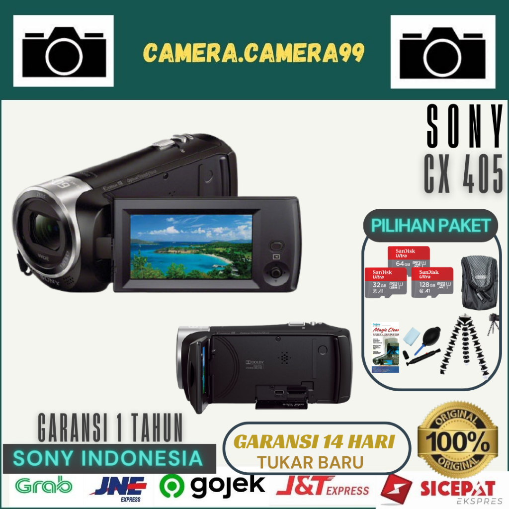 Handycam Sony HDR CX 405 / Handycam Sony CX405 / Sony CX405