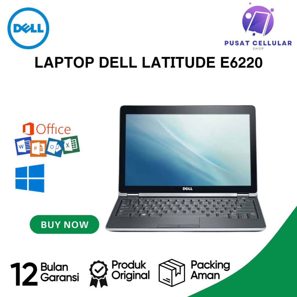 LAPTOP DELL 6220 INTEL CORE i5 RAM 8GB // WINDOWS 10