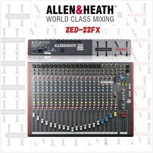 Allen&amp;Heath ZED22FX - ZED-22FX Mixer Audio Allen&amp;Heath ORIGINAL