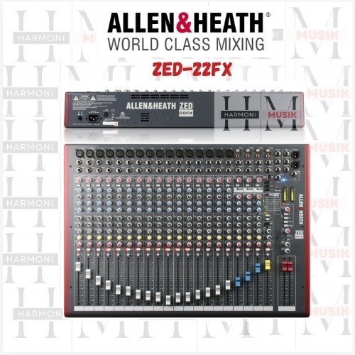 Allen&Heath ZED22FX - ZED-22FX Mixer Audio Allen&Heath ORIGINAL