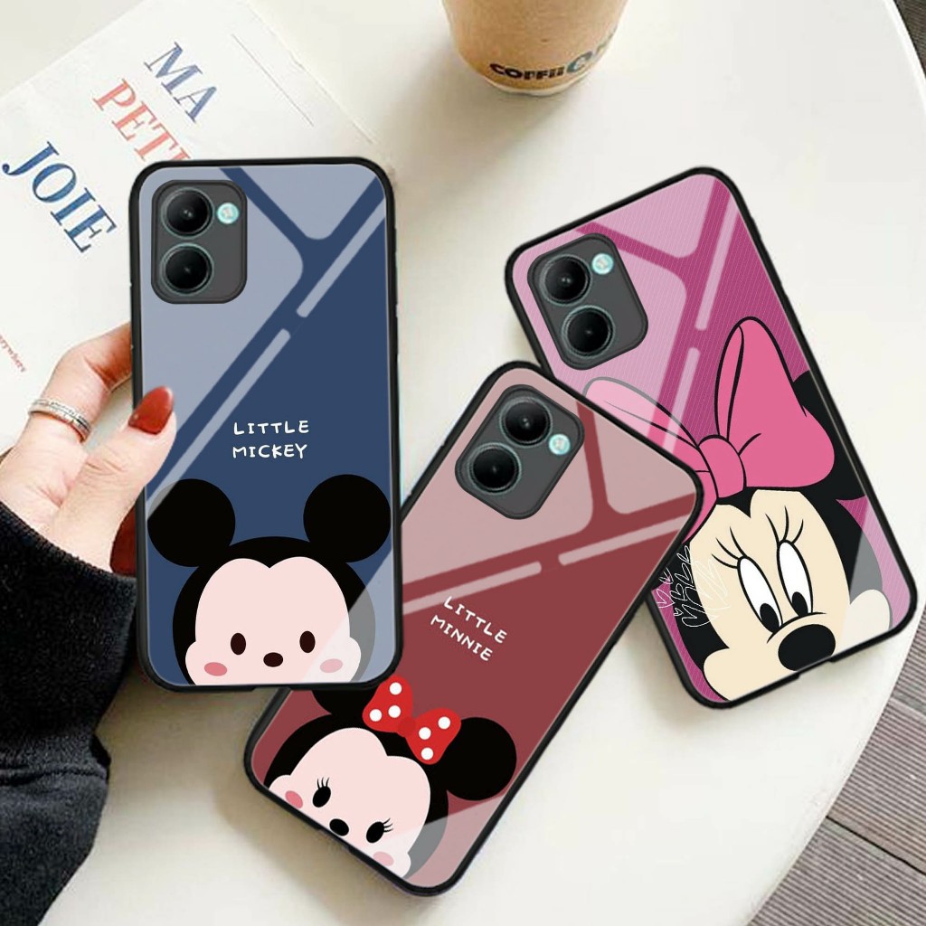 Case Kaca Glossy Realme C33 - Case Hp Realme C33 - Case Keren Realme C33 - Casing Realme C33 - Case 
