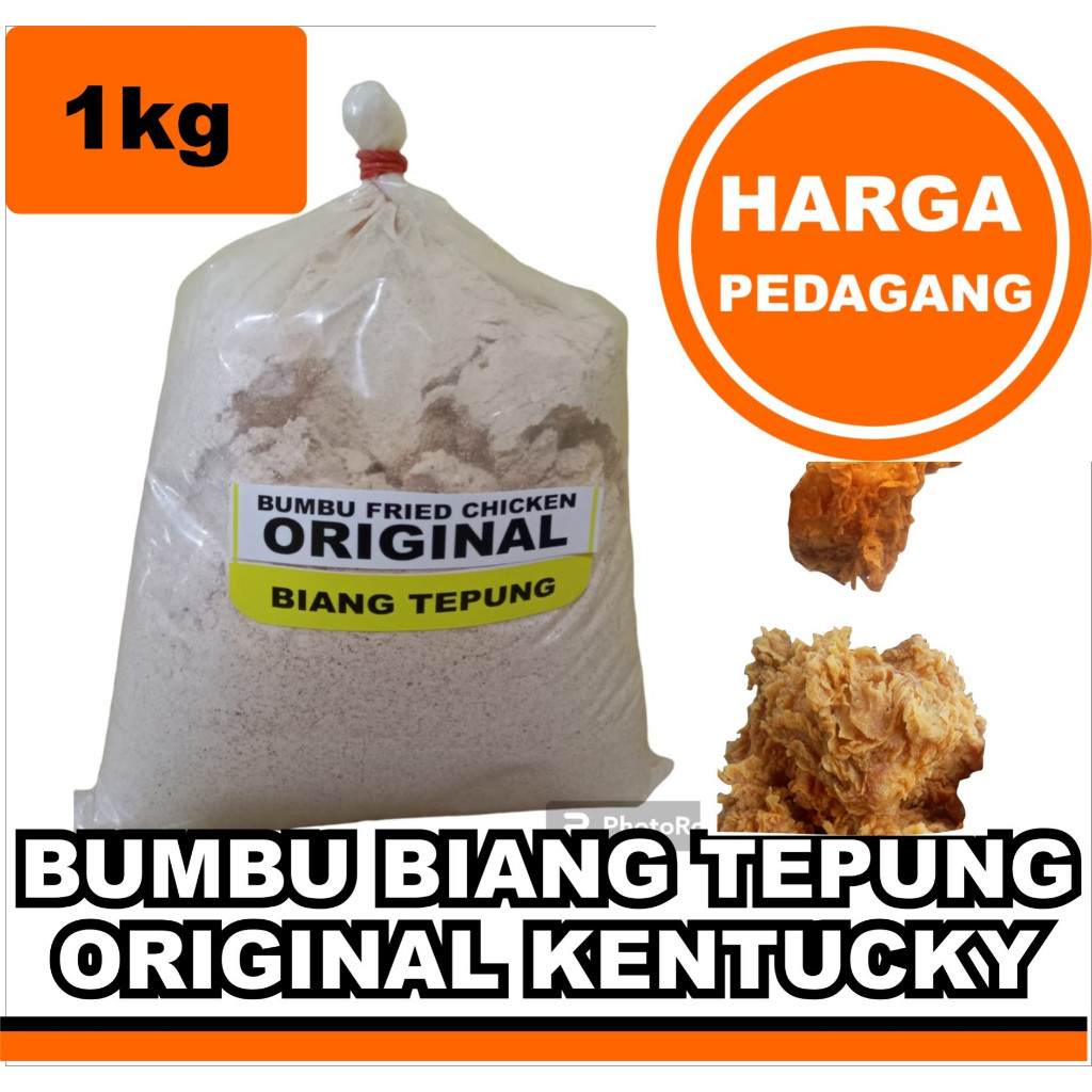

BUMBU BIANG TEPUNG FRIED CHICKEN ORIGINAL 1kg