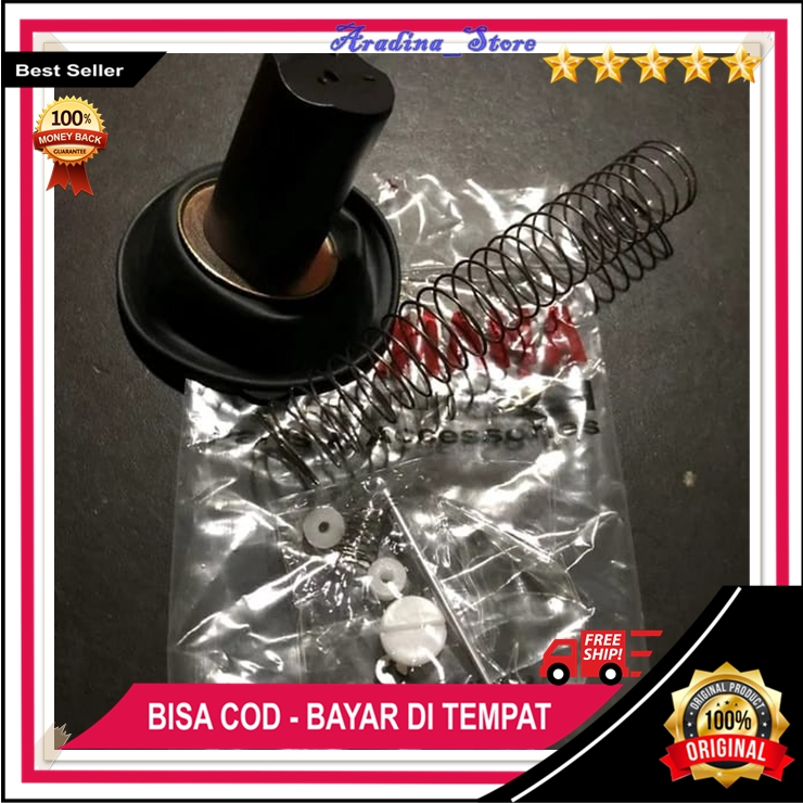 Vacum Assy Scorpio 5BP ORI Karet Vakum Jarum Skep Karburator Yamaha ORIGINAL High Quality MURAH