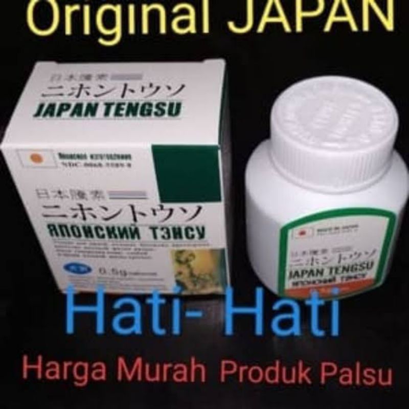 TERLARIS JAPAN SUPLEMEN HERBAL TENGSU ASLI JAPAN TENGSU ORIGINAL