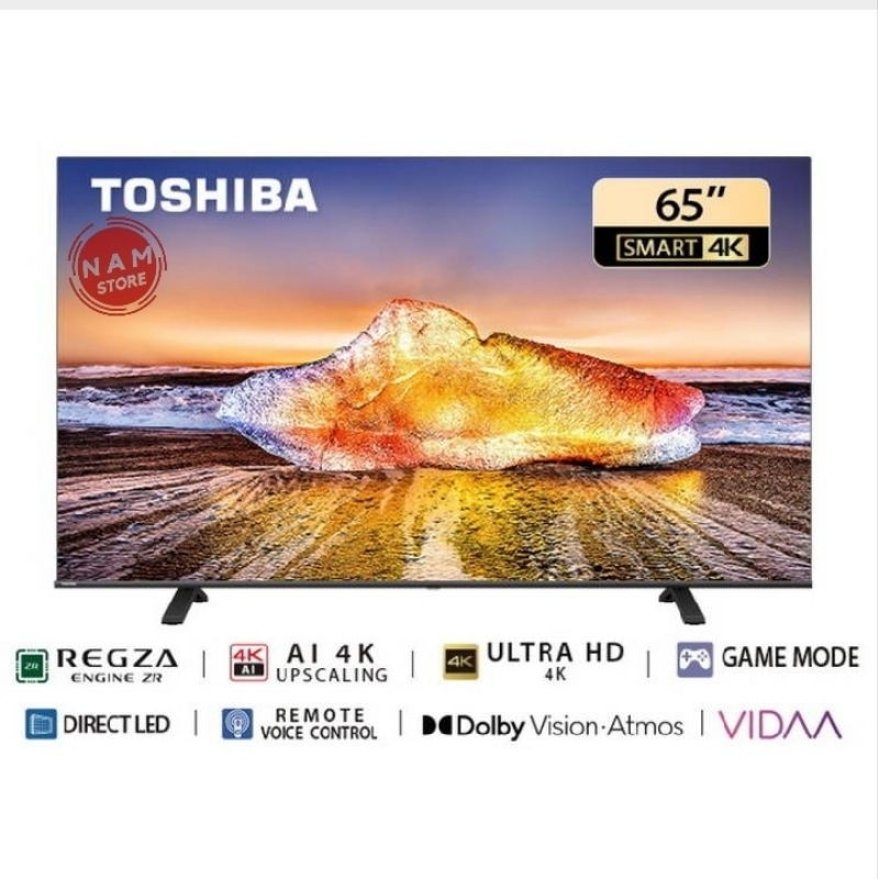 Toshiba TV 65 Inch 4K Smart TV 65E330MP / Nam Store