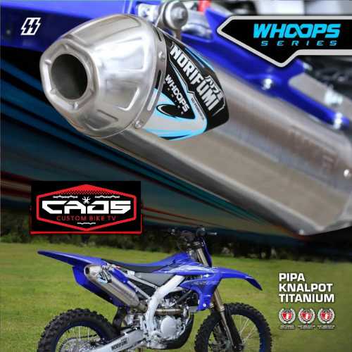 Knalpot norifumi slipon whoops yz250f yz250fx kx250f kx250xc250 - KX25