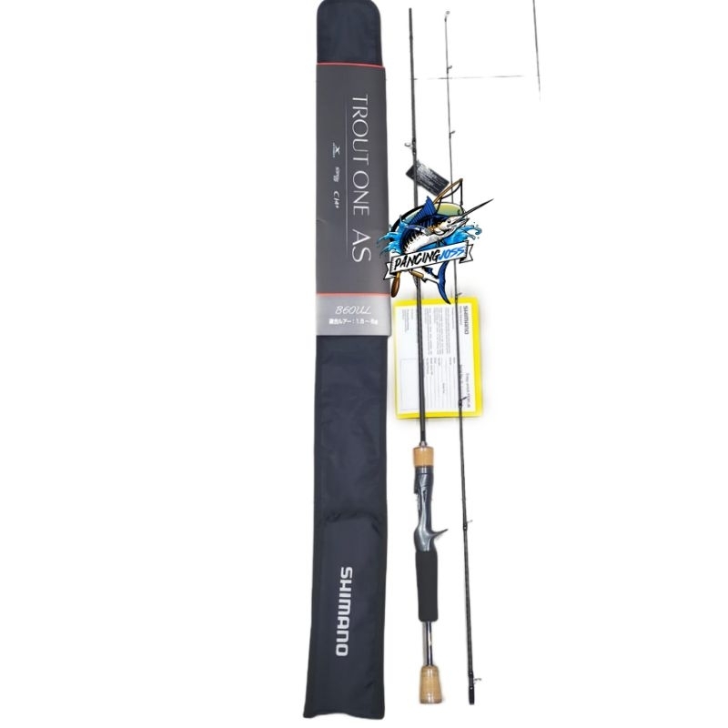 JORAN BAITCASTING SHIMANO TROUT ONE AS B60UL 2-6LB 180CM NEW 2023 | C14 | HI POWER X | SOFT TUBE TIP