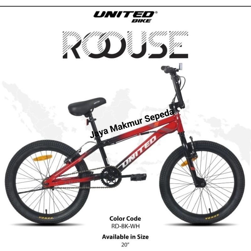 Sepeda BMX 20 inch United Roouse 0.1 rotor