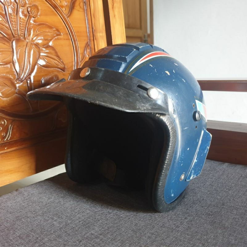 Helm Robot GAG Warna Biru Ori